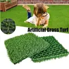 Artificial Grass Turf Synthetic Grass Turf Mat Fake Lawn Flooring Outdoor Garden
