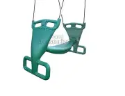 Back to Back Glide Swing Hills Compatible Seat Rope Cubbyhouse Playground Set