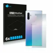 Samsung Galaxy Note 10 Plus (Back), 6 x Transparent ULTRA Clear Screen Protector
