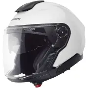 J2 White Jet Helmet