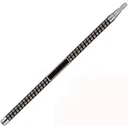 Telescopic Extension Pole, Extendable Rod Multi-Purpose 13ft to 39ft Lightweight Telescopic Poles, with a Standard 8mm Threaded Connector(10M/32.8ft)(12m/39.4ft)