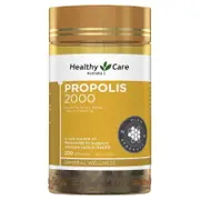 Healthy Care Propolis 2000mg - 200 Capsules, Antioxidant & Immune Support