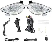 Accessories Fit For 2011-2013 for Hyundai for Elantra Left&Right Fog Driving Fog Lamp Replace