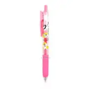 Mind Wave Zebra Sarasa Clip Shiba Inu Gel Ink Pen / Pink