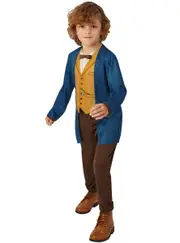 Fantastic Beasts Boys Newt Scamander Costume