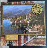 Bob Pejman Varenna Reflections Italy Jigsaw Puzzle 1000 piece w/ Glue Sealed New