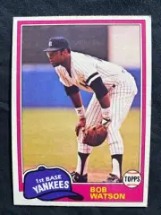1981 TOPPS #690 BOB WATSON NM BASEBALL CARD
