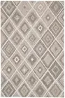 Multicolour Beige Diamond Pattern P.E.T Indoor Outdoor Modern Rug Plush Carpet