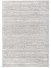 Seda Silver Textured Lines Rug