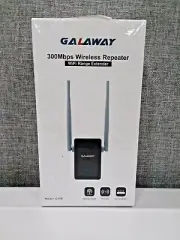 GALAWAY 300 Mbps WIRELESS REPEATER- WIFI RANGE EXTENDER- NEW