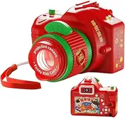 Kid Projector Camera - Pretend Play Camera Toy, Projection Camera Toy, New Year Themed Projection Toy, Fun Camera Viewers Toy, Camera with Projector for Easter Birthday Children's Day Celebration