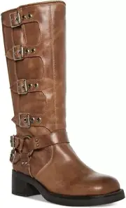Steve Madden Women's Brocks Fashion Boot | Brown Distressed | 7 M