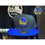 NEW ERA X NBA GS WARRIORS 59FIFTY 美國職籃金州勇士隊藍帽簷全封帽