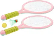 Generic Portable Badminton for Interactive Outdoor Racquets Sports for Beach Lawn Play Promotes Physical Activity Coordination Family Fun