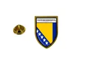 pins pin's flag national badge backpack hat shield world bosnia