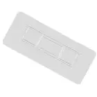 GE 6PCS Shower Caddy Adhesive Hooks Resin Patch Clip Rack For Bathroom Tissue