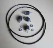 Wurlitzer 3800, 3810, 3860 Turntable Motor Mount & Belt Set