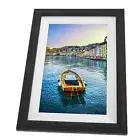 HD 10in Electronic Album Wifi Wooden 16G Memory Smart Transmission W/Stand AU