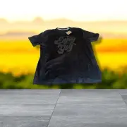 Puma Golf Shirt Tee T-Shirt Cloudspun Enjoy Golf Print Mens Size 2xl Black