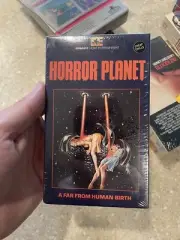 Horror Planet 1981 Embassy Betamax NOT VHS UBER RARE FACTORY SEALED WATERMARKS
