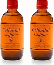 Colloidal Copper Pure Finest Mineral Concentrate Ionic 80PPM 200ml (Pack of 2)