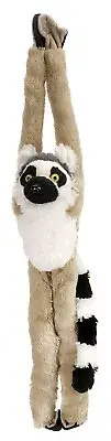 Wild Republic: Monkey Lemur Ring Tailed - 20" Hanging Plush Toy