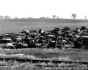 Auto Junkyard, Easton, Pennsylvania - 1935 - Historic Photo Print