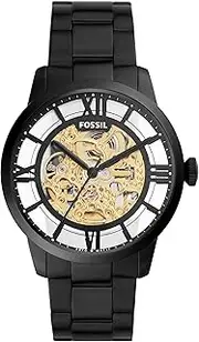 [FOSSIL] Townsman Black Analog Watch ME3197