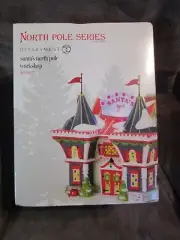 North Pole Series, Dept. 56., Santa's North Pole Workshop NEW