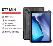 Mini Rugged Tablet 8 Inch HD 4GB+64GB Android 12 Mtk Helio P22 16MP Camera Pad