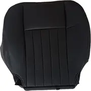 AOUTTUOA Driver Side Bottom Microfiber Leather Perforated Seat Cover Black Compatible with Lincoln Navigator 2003 2004 2005 2006