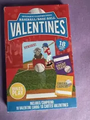New” Valentines Baseball Cards 18 Pack Buildable