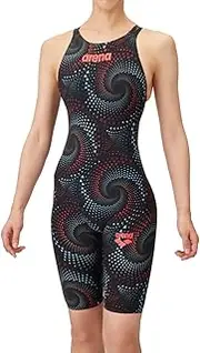 [arena] AS4FRCO2W Women's AquaForce Storm MF Competition Swimsuit for Racing, Swimming, Double Strap, For Athletes Wear Model