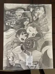 Street Fighter Capcom Art Drawing Stencil