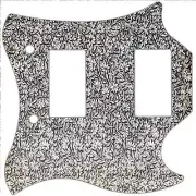 SG Standard Pickguard Custom Gibson Graphic Graphical Guitar Parchment Flower AW