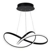 Vencha Verniche LED Pendant Light - Black - 5000K Cool White