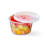 12 oz Heavy Duty Round Deli Food/Soup Plastic take out Containers with Lids