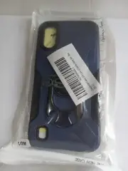 Samsung Galaxy A01 Blue Phone Case Shockproof Soft Rubber Phone Cover NEW