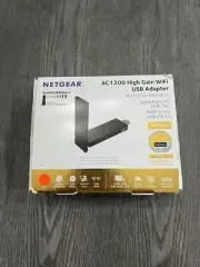 Netgear AC1200 Wi-Fi Adapter-Black NIB