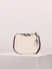 margaux embossed snake large crossbody