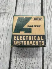 VTG Kyoritsu KEW DC Microammeter MO38 Org Box Japan-NOS