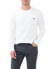 [Rodd & Gunn] Long Sleeve T-shirt in Snow