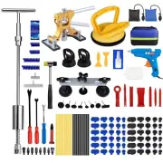 Dent Puller Hail Remover Kits,129pc Professional Car Paintless Dent Removal T...