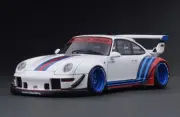 *SUPER RARE* IG1957 Ignition Model 1/18 RWB 993 White / Blue / Red Porsche 911
