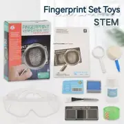 Fingerprint Identification DIY Science Experiment Kid's Students STEM Toys Gifts