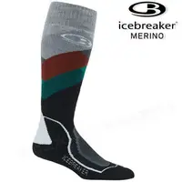 在飛比找樂天市場購物網優惠-Icebreaker 長筒中毛圈配色滑雪襪/羊毛襪/排汗襪/