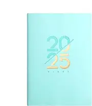 2025 Planner - Weekly Monthly Calendar Planner Book | A5 Workbook Organizer Notebook, Monthly Weekly Tracking Memorial and Planning Book, 8x6 Inch