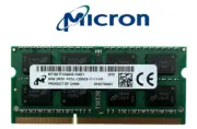 MICRON DDR3 Laptop SODIMM Memory RAM 8GB 1600MHz PC3L-12800 MT16KTF1G64HZ-1G6E1