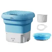 Portable Washing Machine Household Folding Ultrasonic Washing Machines Elution D
