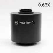 0.63X Reduction Lens C-Mount Camera Adapter Relay Lens for Olympus Microscope